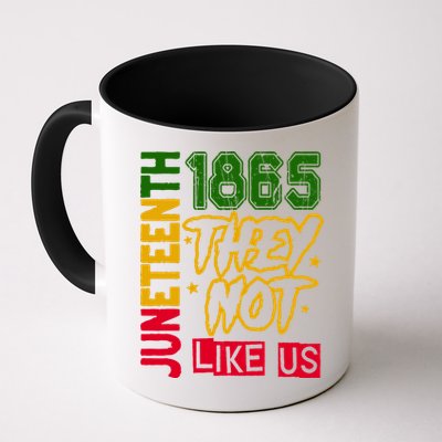 Juneteenth 1865 Black History Month They Not Like Us Mug