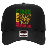 Juneteenth 1865 Black History Month They Not Like Us Hat