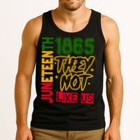 Juneteenth 1865 Black History Month They Not Like Us Tank Top