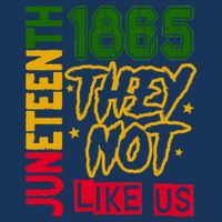 Juneteenth 1865 Black History Month They Not Like Us Infant Baby Jersey Bodysuit