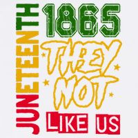 Juneteenth 1865 Black History Month They Not Like Us Garment-Dyed Sweatshirt