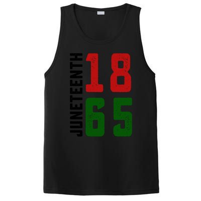 Juneteenth 1865 Black Freedom African American Independence Gift PosiCharge Competitor Tank