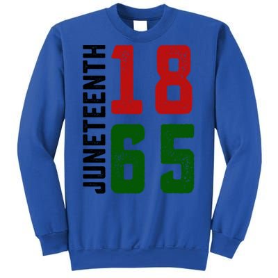 Juneteenth 1865 Black Freedom African American Independence Gift Sweatshirt