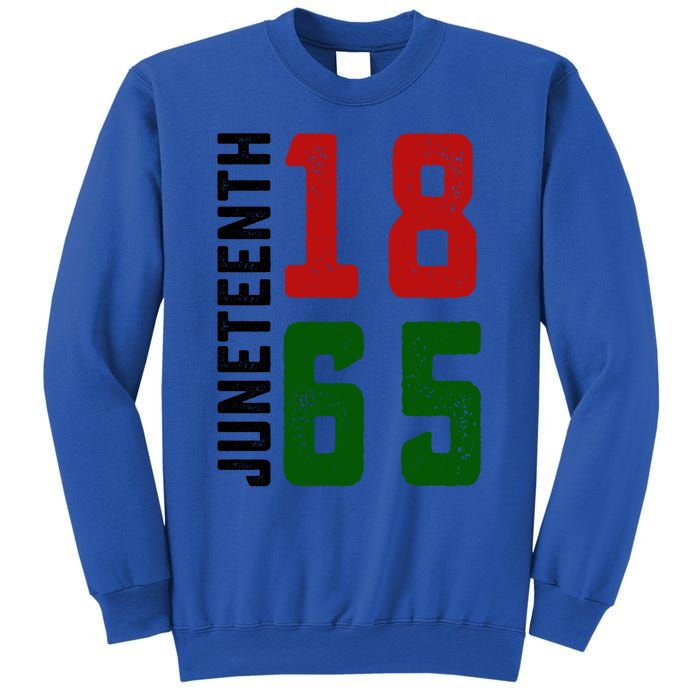 Juneteenth 1865 Black Freedom African American Independence Gift Sweatshirt