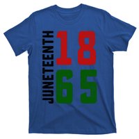 Juneteenth 1865 Black Freedom African American Independence Gift T-Shirt