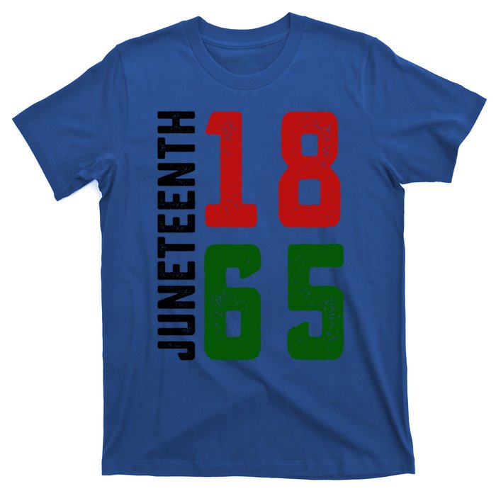 Juneteenth 1865 Black Freedom African American Independence Gift T-Shirt