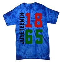 Juneteenth 1865 Black Freedom African American Independence Gift Tie-Dye T-Shirt