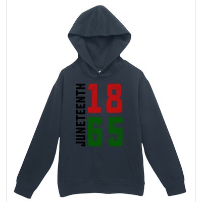 Juneteenth 1865 Black Freedom African American Independence Gift Urban Pullover Hoodie