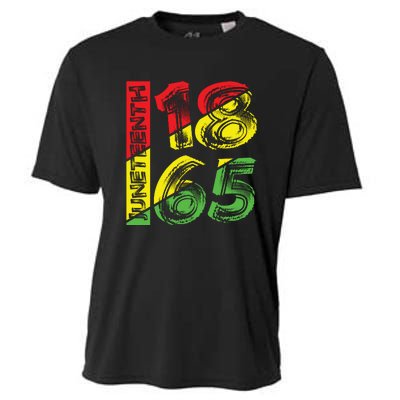 Juneteenth 1865 Black History Cooling Performance Crew T-Shirt