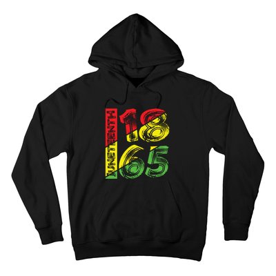 Juneteenth 1865 Black History Hoodie