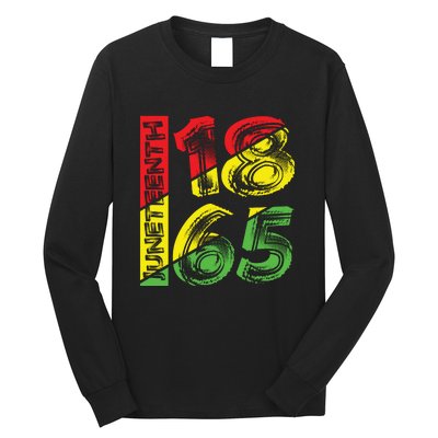 Juneteenth 1865 Black History Long Sleeve Shirt