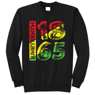 Juneteenth 1865 Black History Sweatshirt