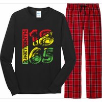 Juneteenth 1865 Black History Long Sleeve Pajama Set