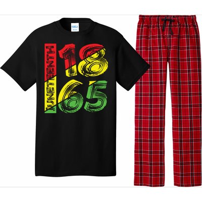 Juneteenth 1865 Black History Pajama Set