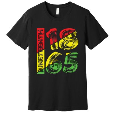 Juneteenth 1865 Black History Premium T-Shirt