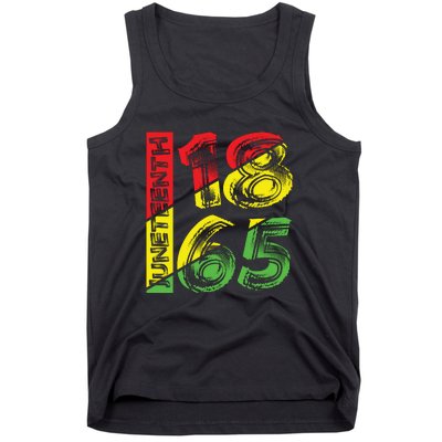 Juneteenth 1865 Black History Tank Top