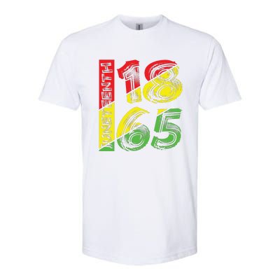 Juneteenth 1865 Black History Softstyle CVC T-Shirt