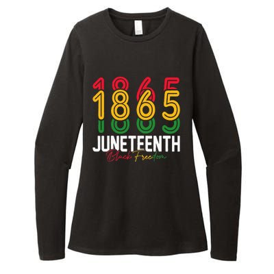 Juneteenth 1865 Black Freedom History Month African American Womens CVC Long Sleeve Shirt