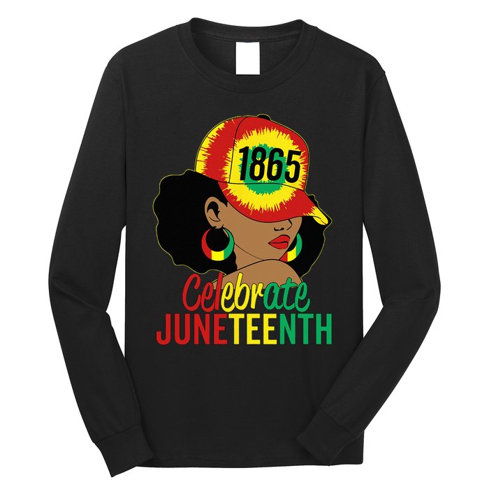 Juneteenth 1865 Celebrate Freedom Day African American Long Sleeve Shirt