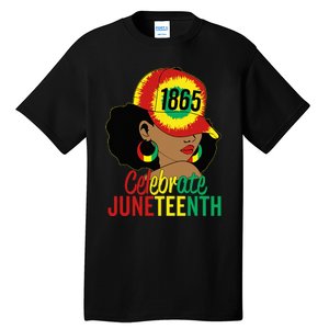 Juneteenth 1865 Celebrate Freedom Day African American Tall T-Shirt