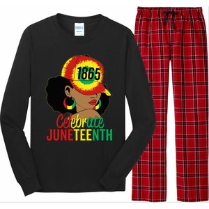 Juneteenth 1865 Celebrate Freedom Day African American Long Sleeve Pajama Set