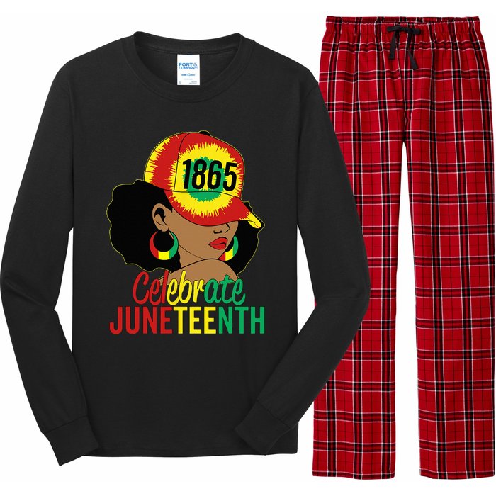 Juneteenth 1865 Celebrate Freedom Day African American Long Sleeve Pajama Set