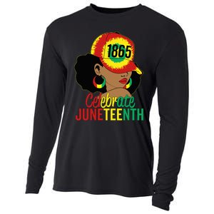 Juneteenth 1865 Celebrate Freedom Day African American Cooling Performance Long Sleeve Crew