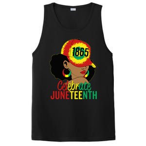 Juneteenth 1865 Celebrate Freedom Day African American PosiCharge Competitor Tank