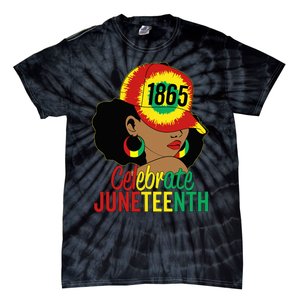 Juneteenth 1865 Celebrate Freedom Day African American Tie-Dye T-Shirt