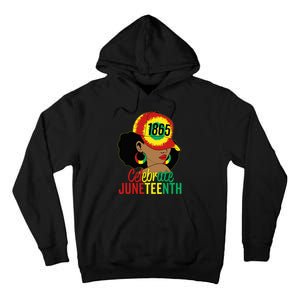 Juneteenth 1865 Celebrate Freedom Day African American Tall Hoodie