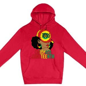 Juneteenth 1865 Celebrate Freedom Day African American Premium Pullover Hoodie