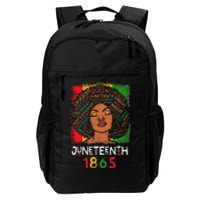 Juneteenth 1865 Celebrate African American Freedom Day Daily Commute Backpack