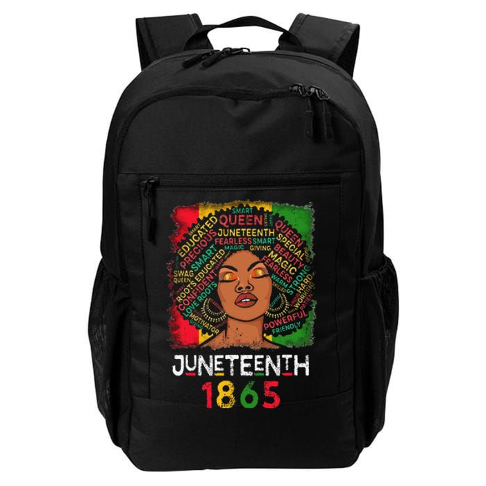 Juneteenth 1865 Celebrate African American Freedom Day Daily Commute Backpack