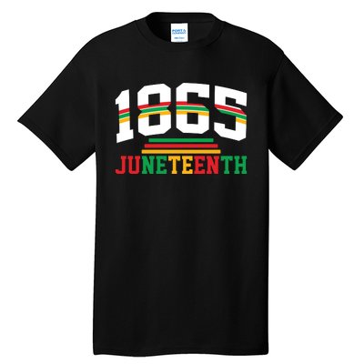 Juneteenth 1865 Celebration Graphic Tall T-Shirt