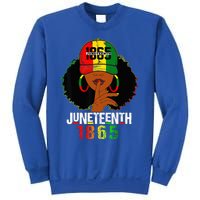 Juneteenth 1865 Celebrate Freedom Celebrating Black Women Sweatshirt