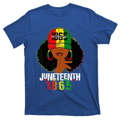 Juneteenth 1865 Celebrate Freedom Celebrating Black Women T-Shirt