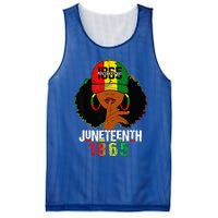 Juneteenth 1865 Celebrate Freedom Celebrating Black Women Mesh Reversible Basketball Jersey Tank