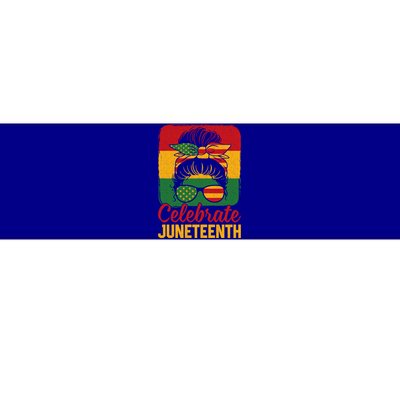 Junenth 1865 Celebrate Freedom Celebrating Junenth Gift Bumper Sticker