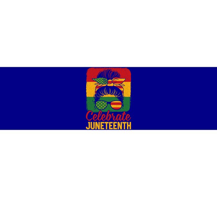 Junenth 1865 Celebrate Freedom Celebrating Junenth Gift Bumper Sticker