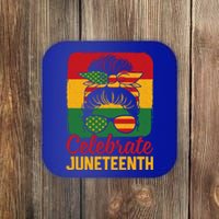 Junenth 1865 Celebrate Freedom Celebrating Junenth Gift Coaster