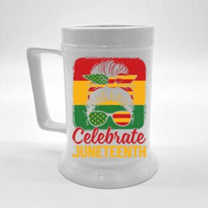 Junenth 1865 Celebrate Freedom Celebrating Junenth Gift Beer Stein