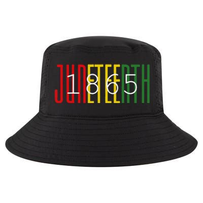 Juneteenth 1865 celebrating Black History African American Cool Comfort Performance Bucket Hat