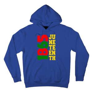 Juneteenth 1865 Celebrate Black Pride Freedom Day Gift Hoodie