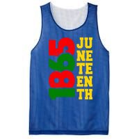 Juneteenth 1865 Celebrate Black Pride Freedom Day Gift Mesh Reversible Basketball Jersey Tank