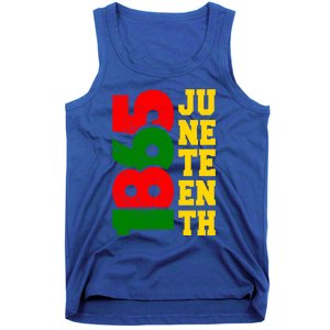 Juneteenth 1865 Celebrate Black Pride Freedom Day Gift Tank Top