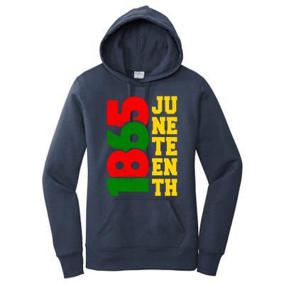 Juneteenth 1865 Celebrate Black Pride Freedom Day Gift Women's Pullover Hoodie