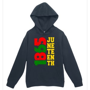 Juneteenth 1865 Celebrate Black Pride Freedom Day Gift Urban Pullover Hoodie