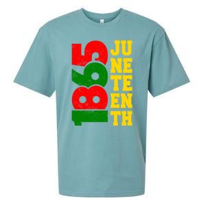 Juneteenth 1865 Celebrate Black Pride Freedom Day Gift Sueded Cloud Jersey T-Shirt