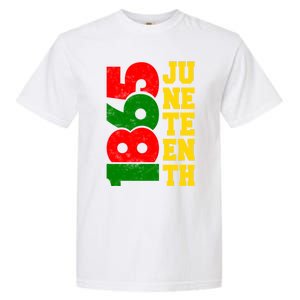 Juneteenth 1865 Celebrate Black Pride Freedom Day Gift Garment-Dyed Heavyweight T-Shirt