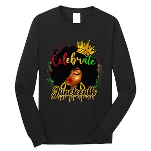 Juneteenth 1865 Celebrate Freedom Day African American Long Sleeve Shirt